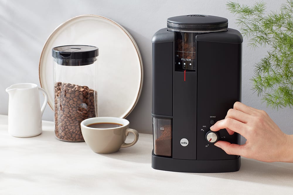 Wilfa Svart Aroma Precision Coffee Grinder Black